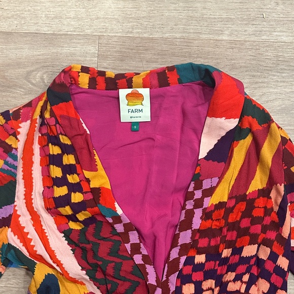 FARM Rio Multicolor Long Sleeve Dress - Picture 4 of 4